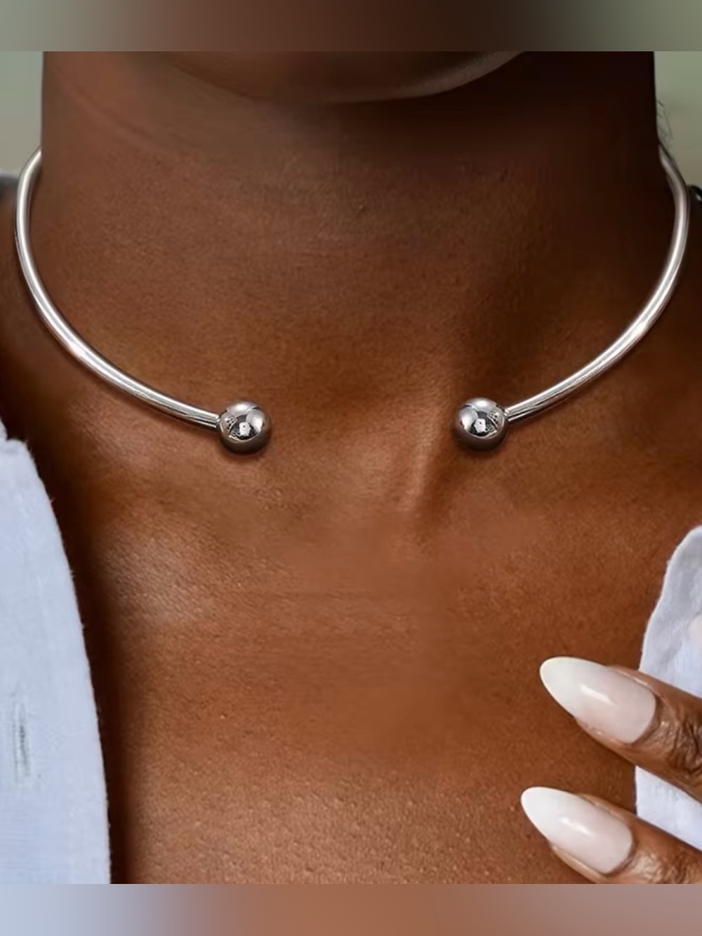 Minimalistic Open necklace